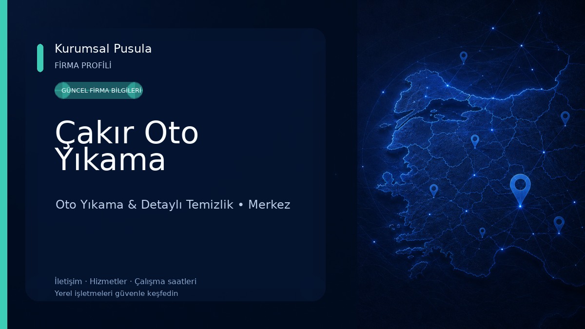 Çakır Oto Yıkama 