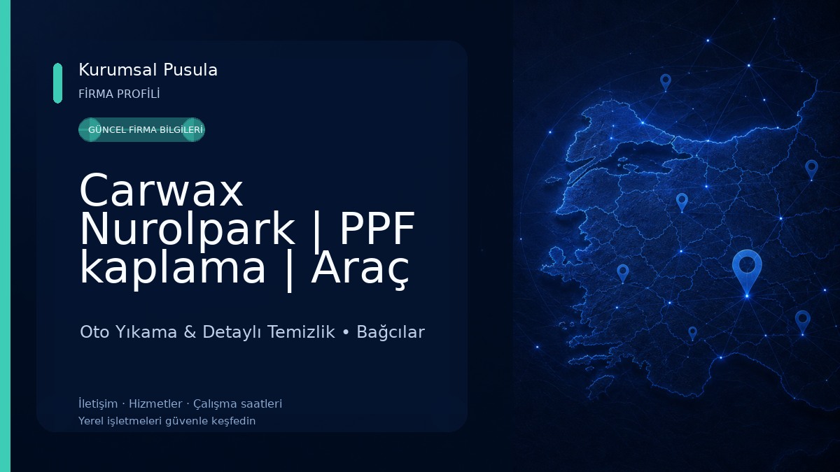 Carwax Nurolpark | PPF kaplama | Araç Bakım ve Temizlik Oto Yıkama & Detaylı Temizlik