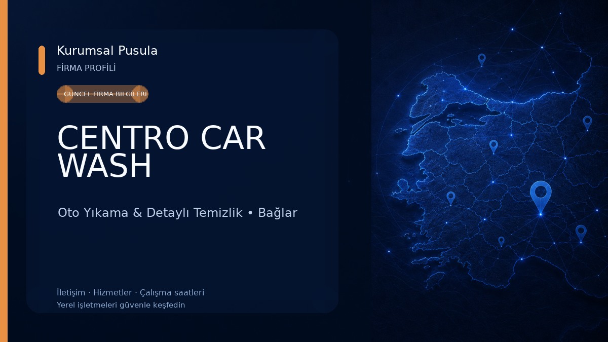 CENTRO CAR WASH Oto Yıkama & Detaylı Temizlik
