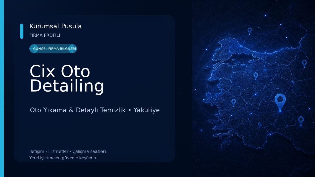 Cix Oto Detailing Oto Yıkama & Detaylı Temizlik