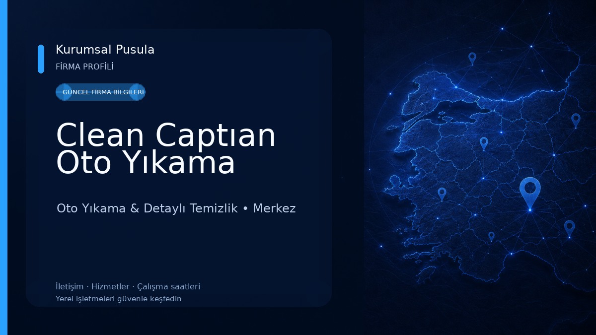 Clean Captıan Oto Yıkama 