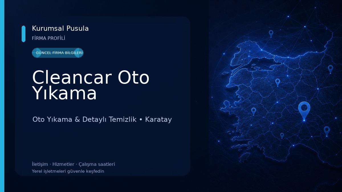 Cleancar Oto Yıkama 