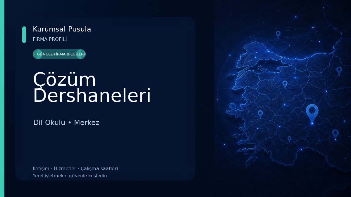 Çözüm Dershaneleri 