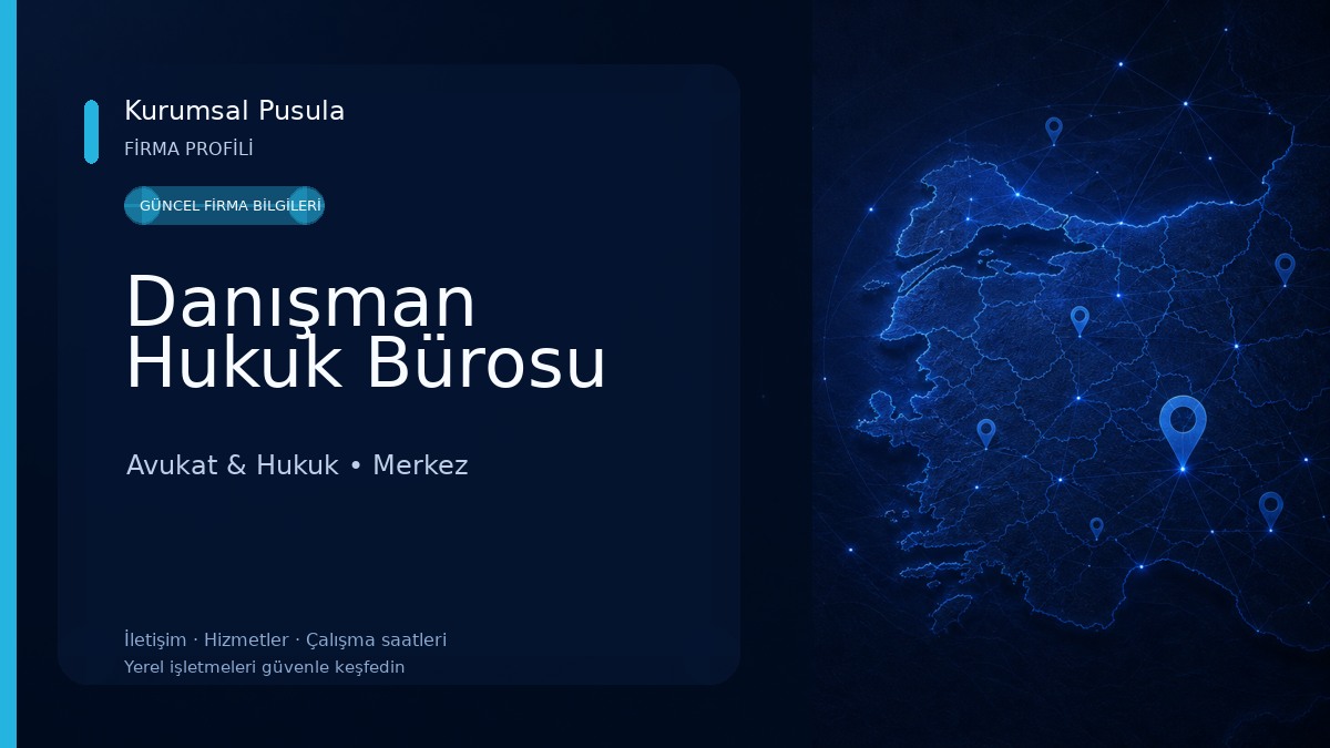 Danışman Hukuk Bürosu