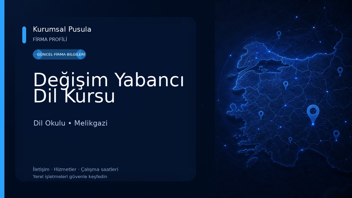 Değişim Yabancı Dil Kursu 