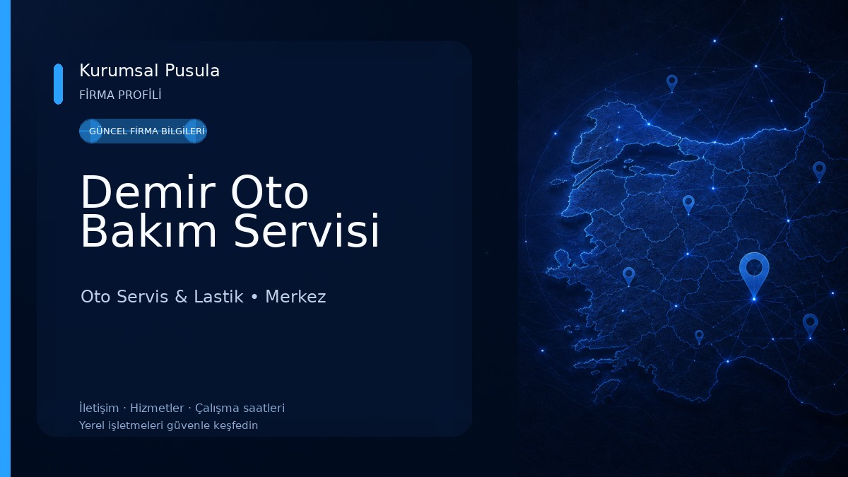 Demir Oto Bakım Servisi Oto Servis & Lastik