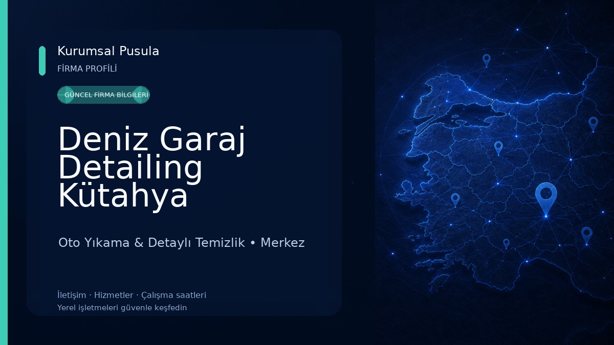 Deniz Garaj Detailing Kütahya 