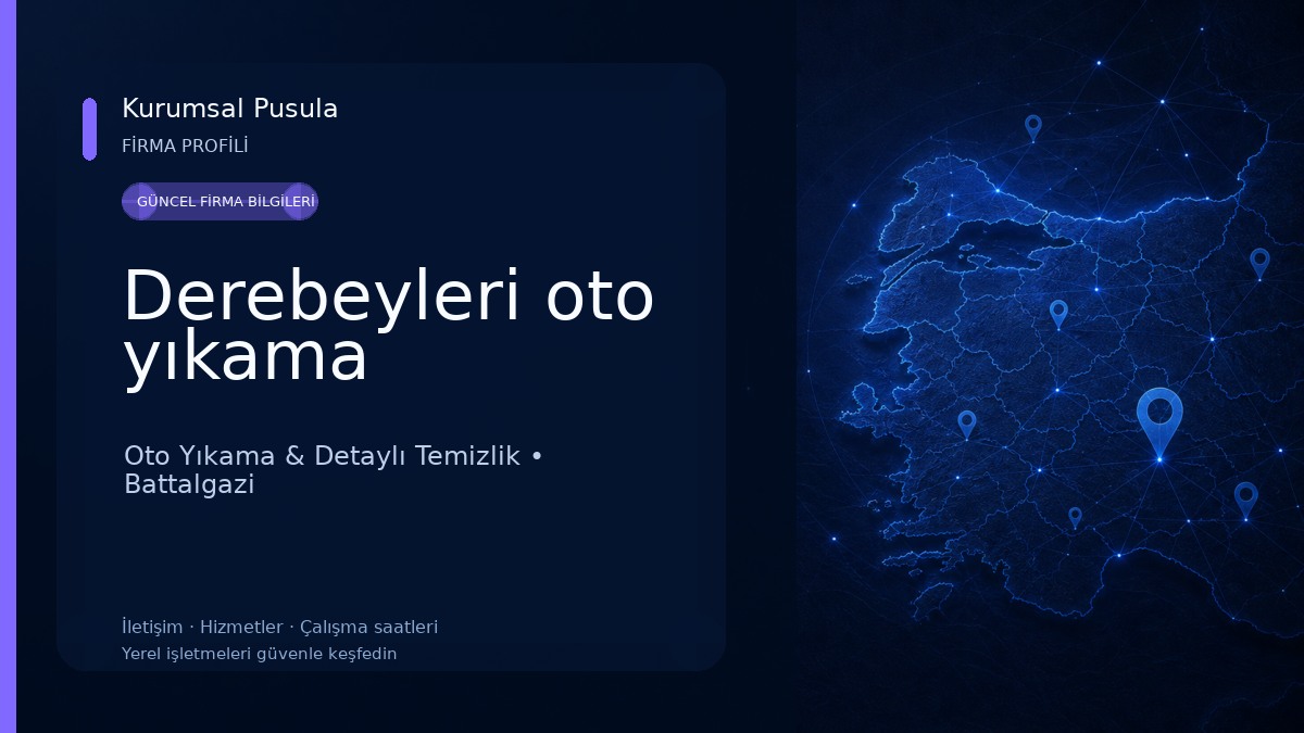 Derebeyleri oto yıkama Oto Yıkama & Detaylı Temizlik