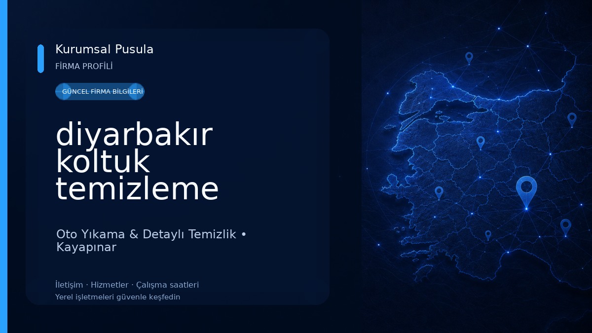 diyarbakır koltuk temizleme 