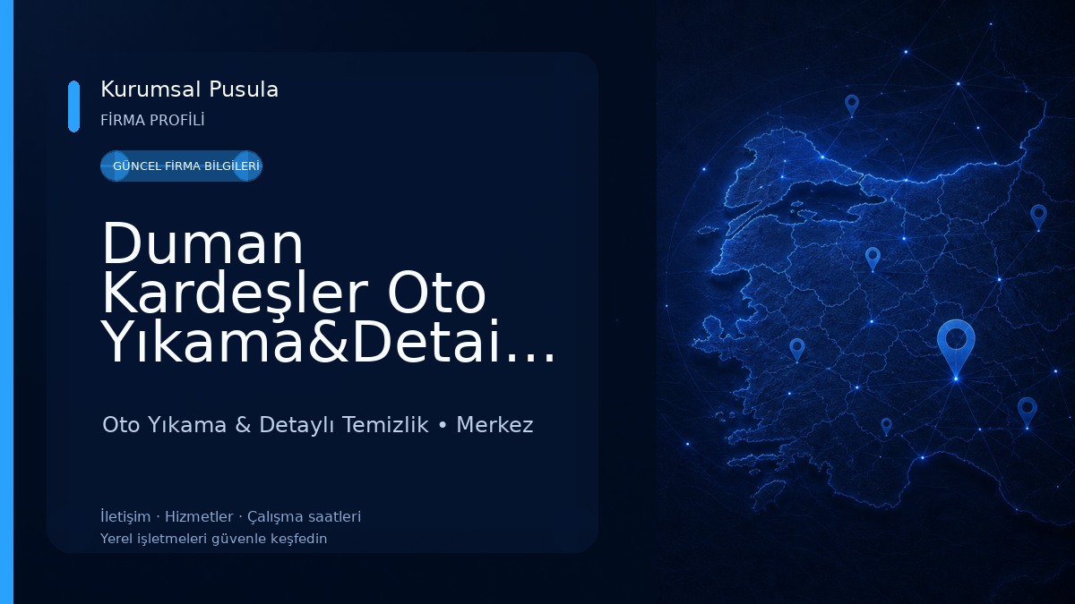 Duman Kardeşler Oto Yıkama&Detailing 