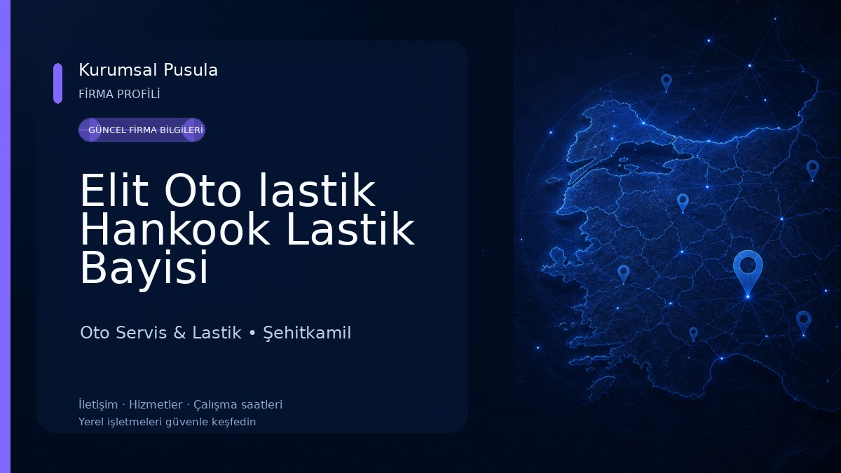 Elit Oto lastik Hankook Lastik Bayisi Oto Servis & Lastik