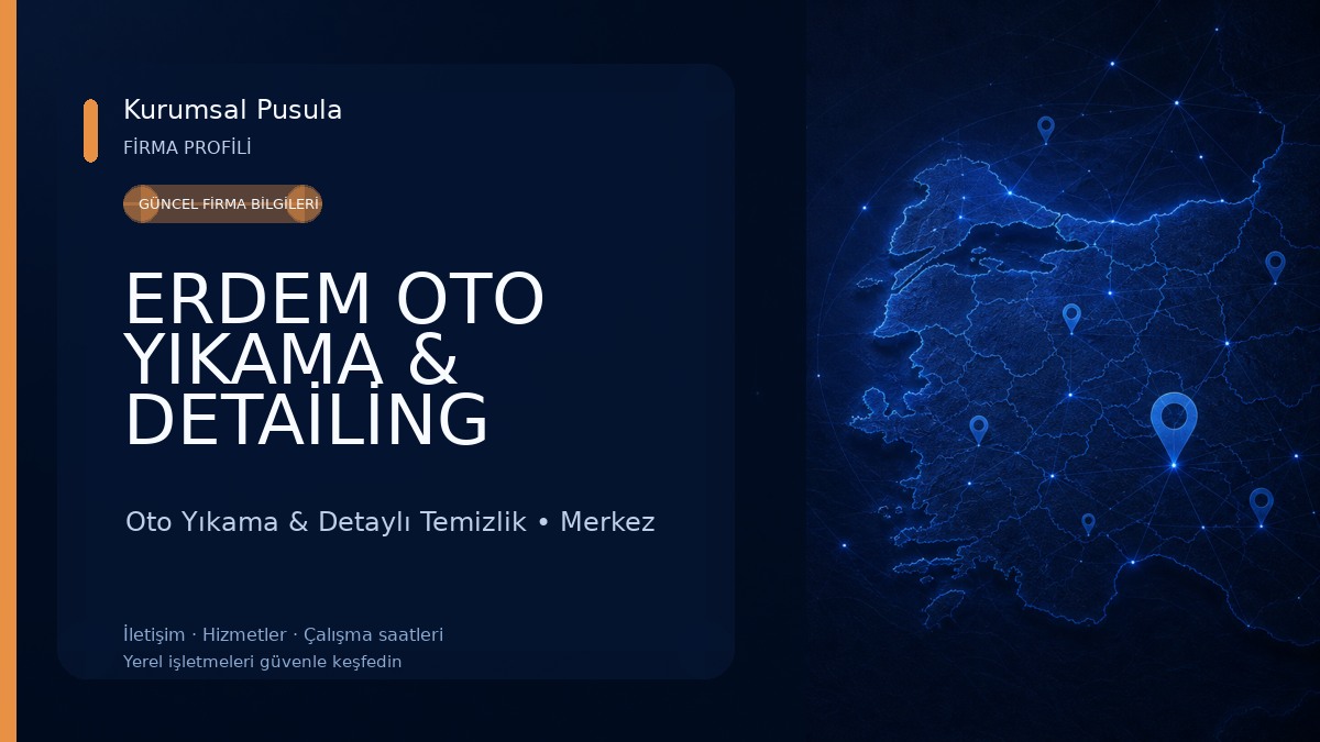 ERDEM OTO YIKAMA & DETAİLİNG Oto Yıkama & Detaylı Temizlik