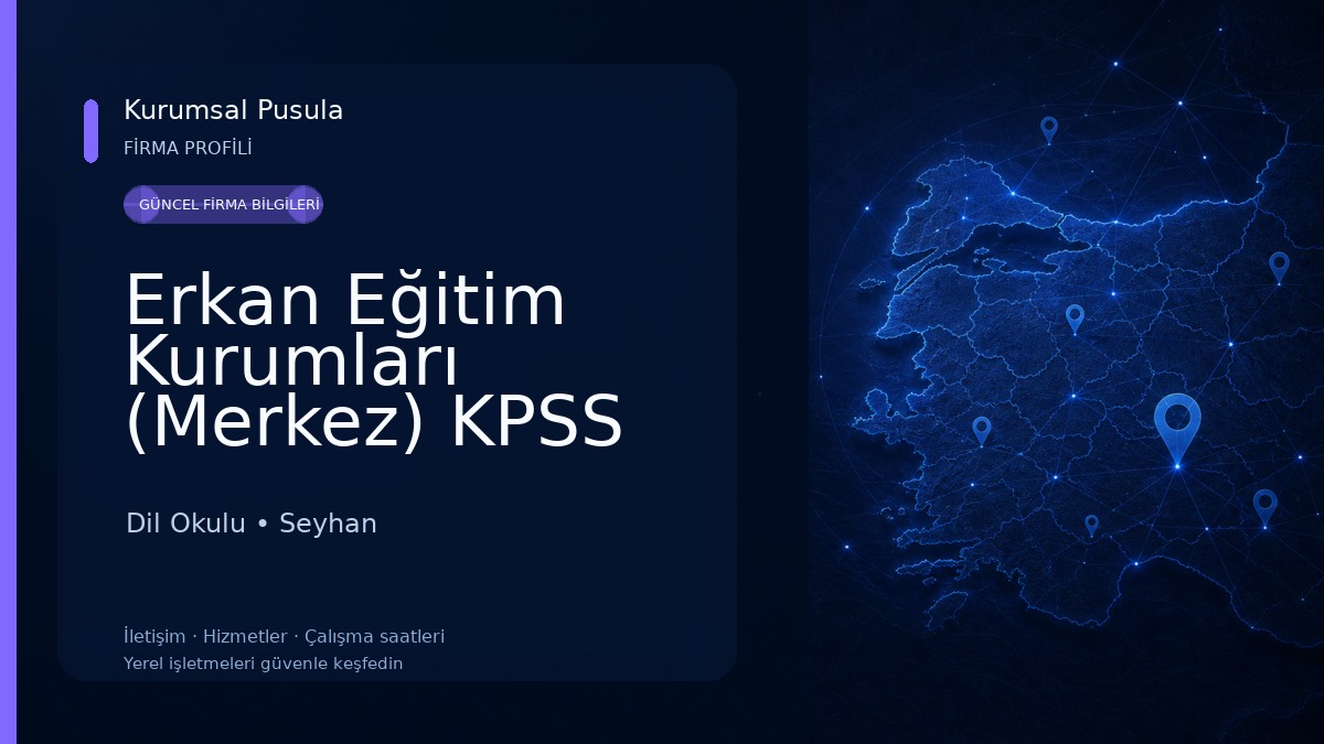 Erkan Eğitim Kurumları (Merkez) KPSS Ehliyet Direksiyon Bilgisayar Güvenlik Src Kursu