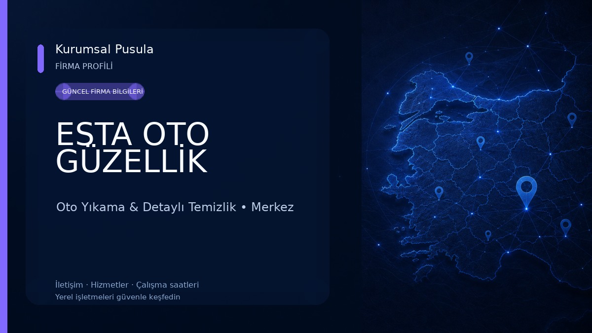 ESTA OTO GÜZELLİK Oto Yıkama & Detaylı Temizlik