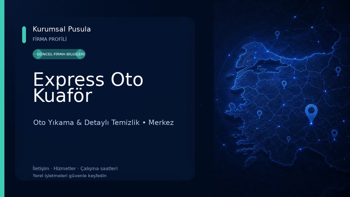 Express Oto Kuaför Oto Yıkama & Detaylı Temizlik