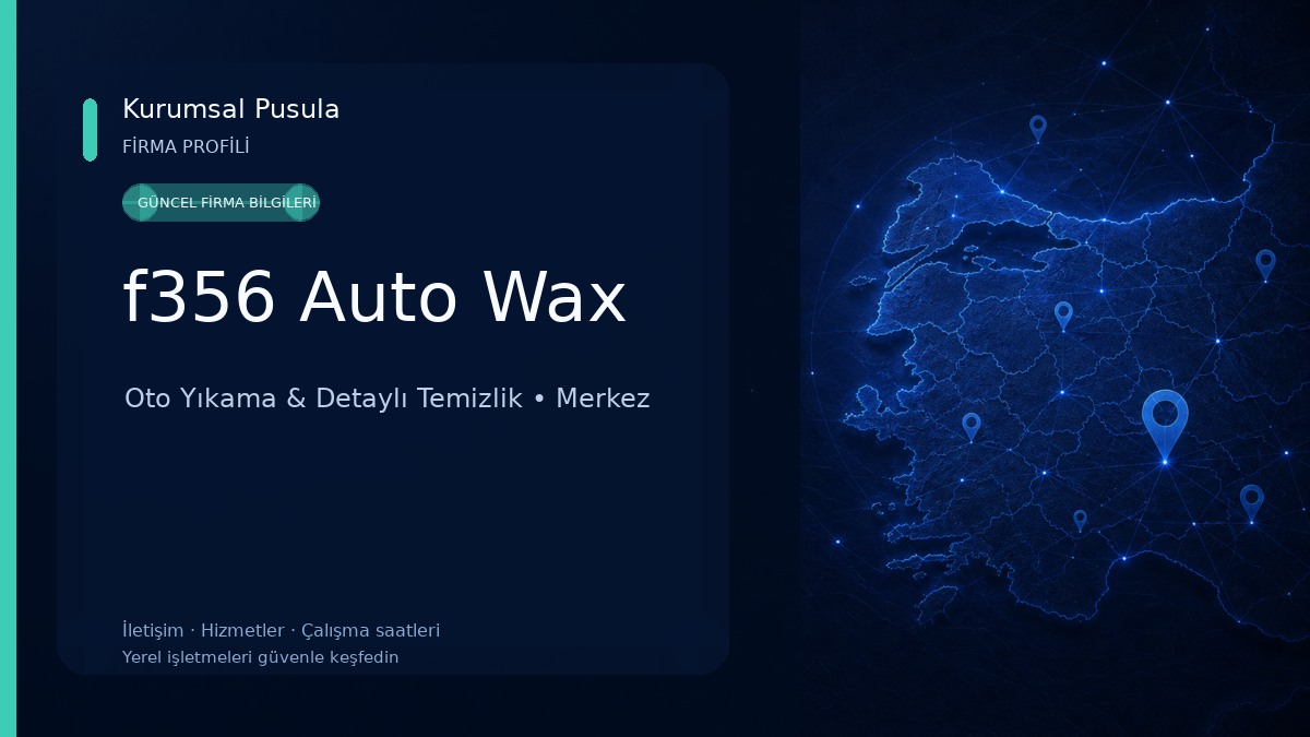 f356 Auto Wax