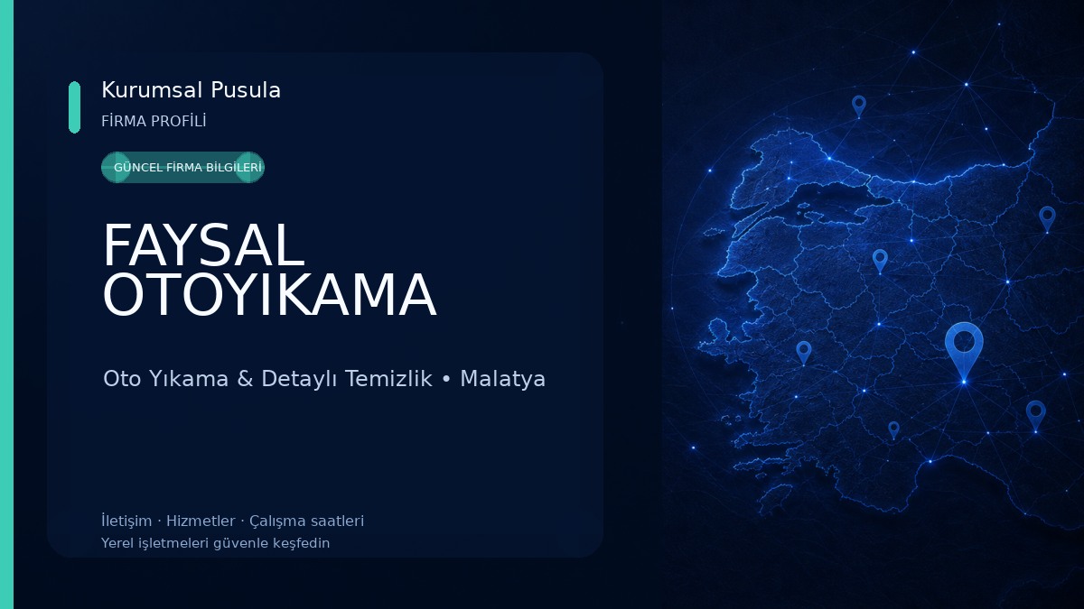 FAYSAL OTOYIKAMA Oto Yıkama & Detaylı Temizlik