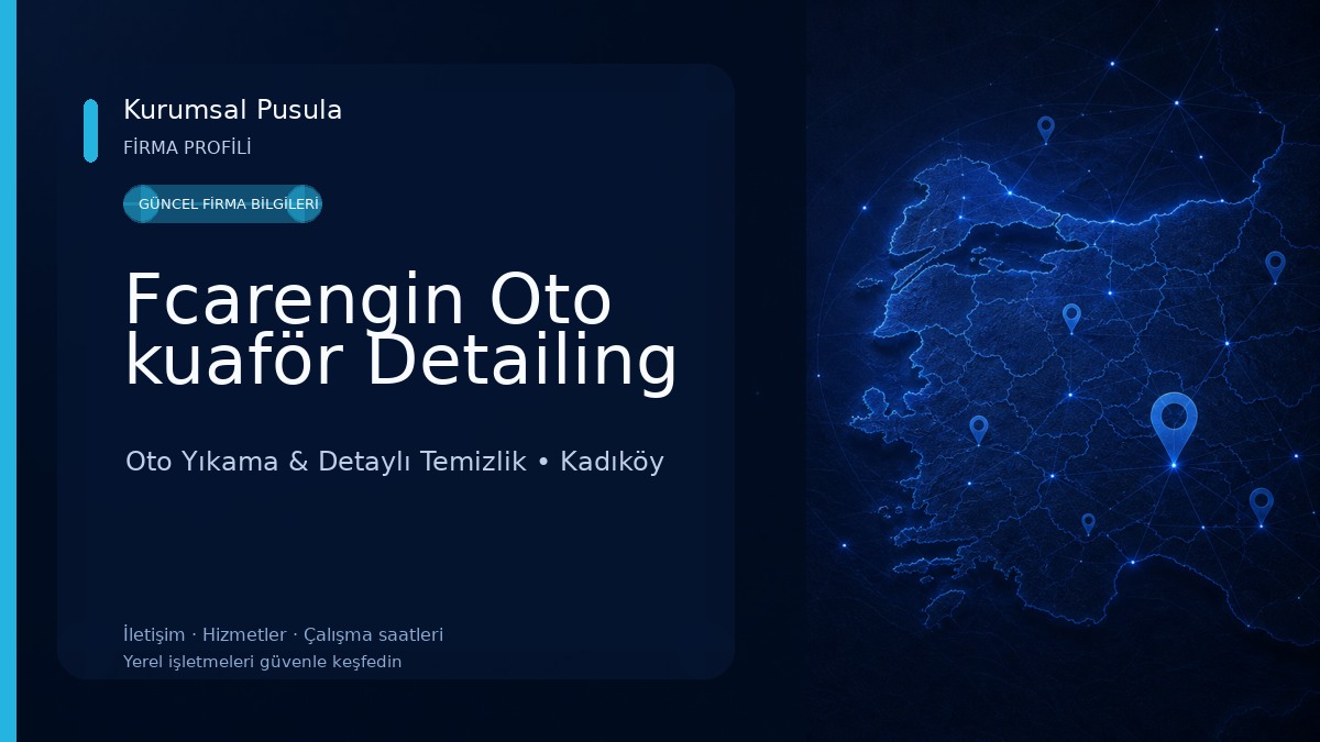 Fcarengin Oto kuaför Detailing Oto Yıkama & Detaylı Temizlik