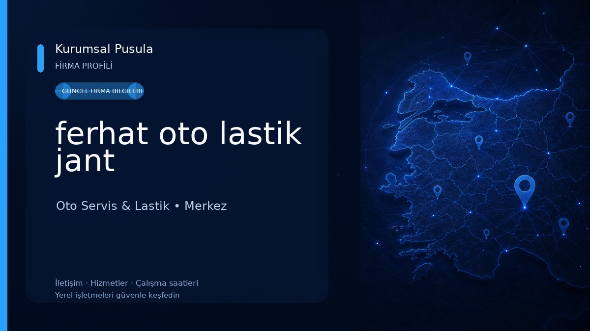 ferhat oto lastik jant Oto Servis & Lastik