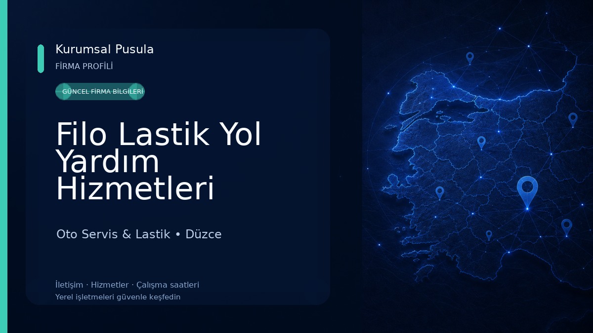 Filo Lastik Yol Yardım Hizmetleri Oto Servis & Lastik