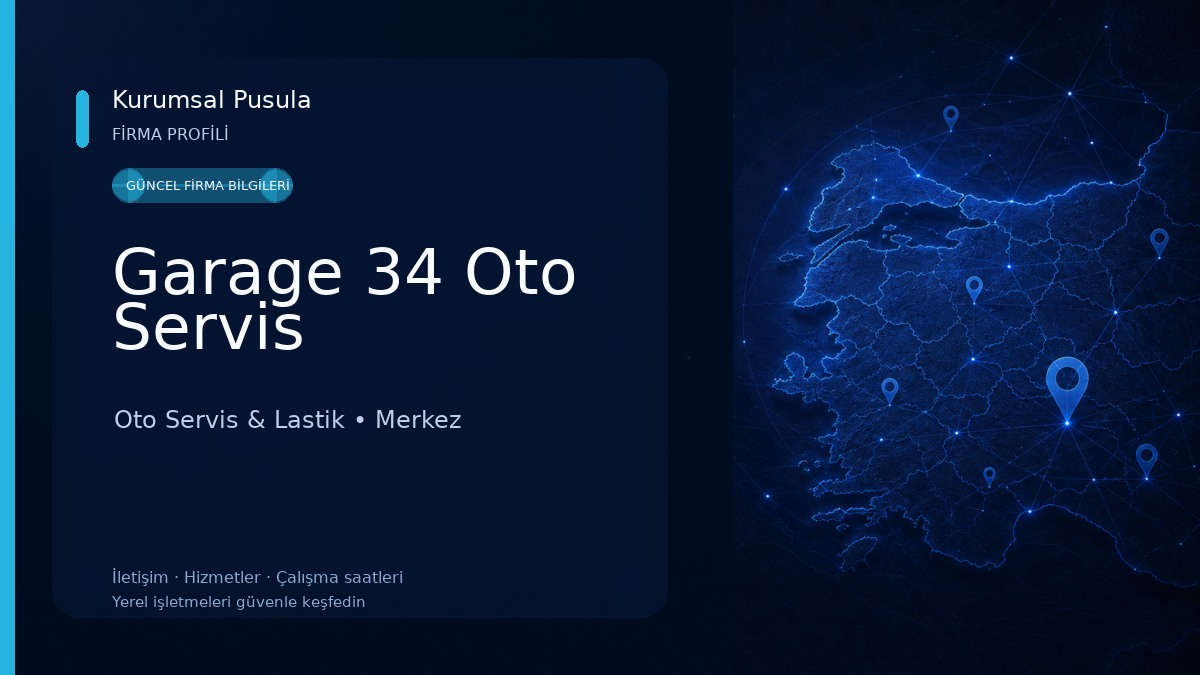 Garage 34 Oto Servis Oto Servis & Lastik
