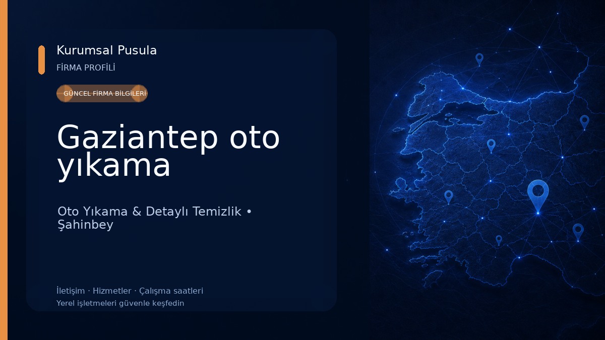 Gaziantep oto yıkama 