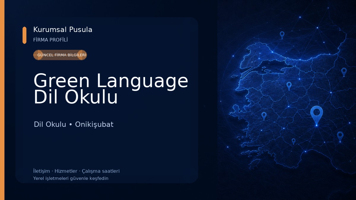 Green Language Dil Okulu Dil Okulu