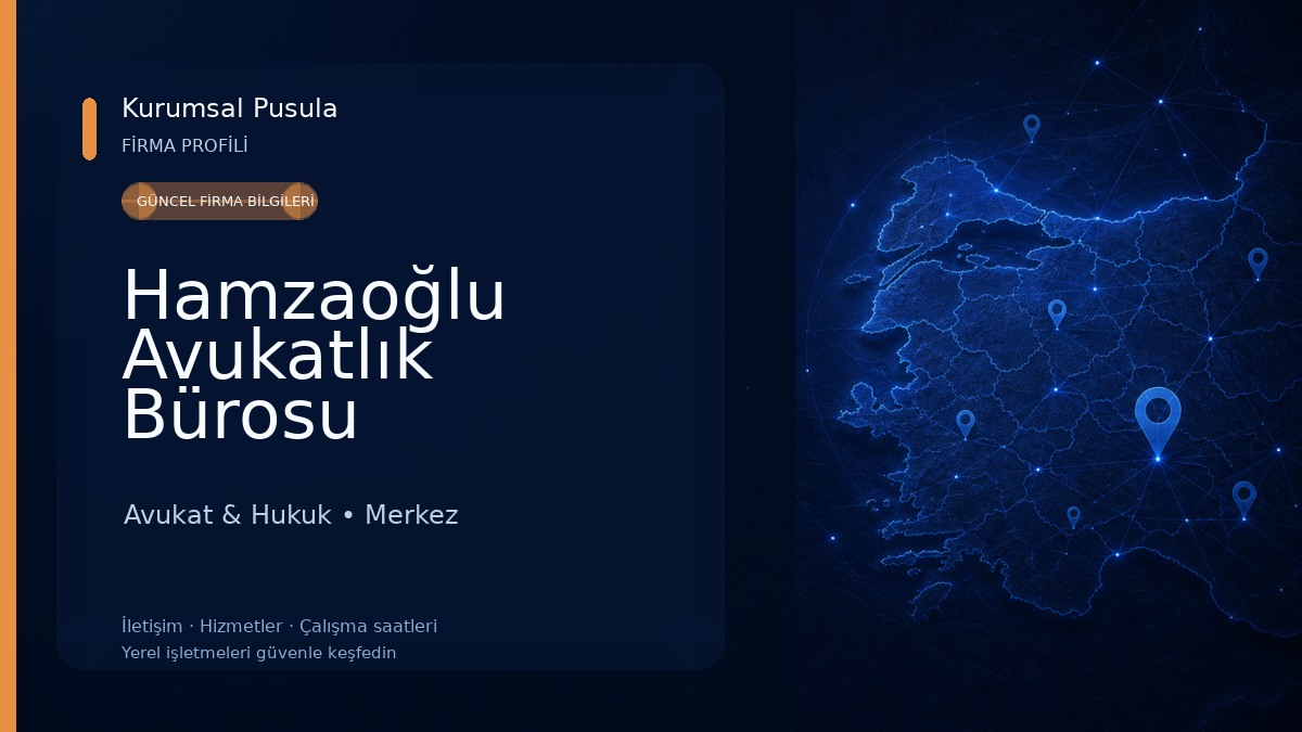 Hamzaoğlu Avukatlık Bürosu Avukat & Hukuk