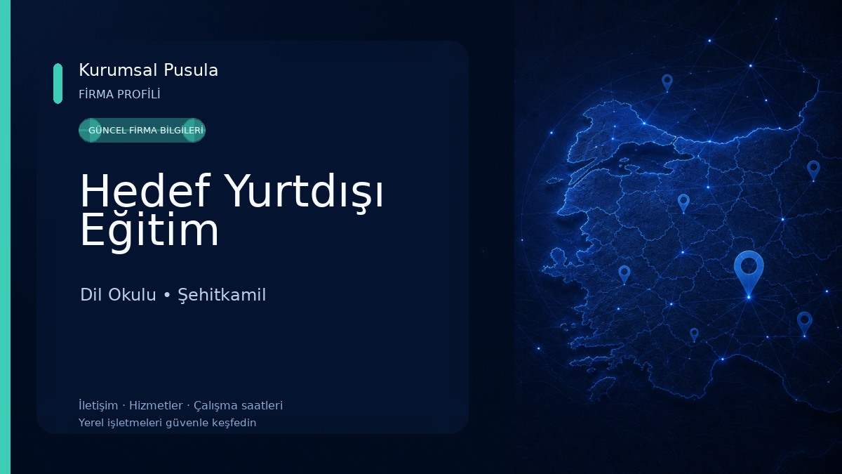 Hedef Yurtdışı Eğitim Dil Okulu