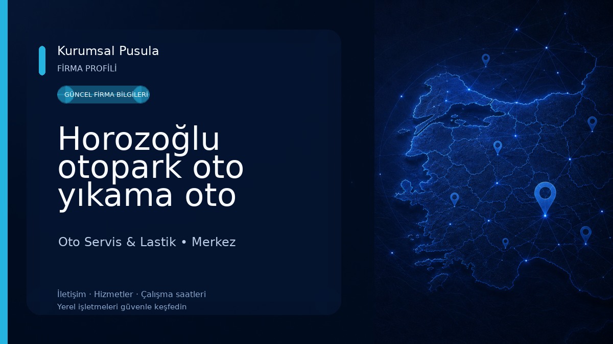 Horozoğlu otopark oto yıkama oto lastik Oto Servis & Lastik