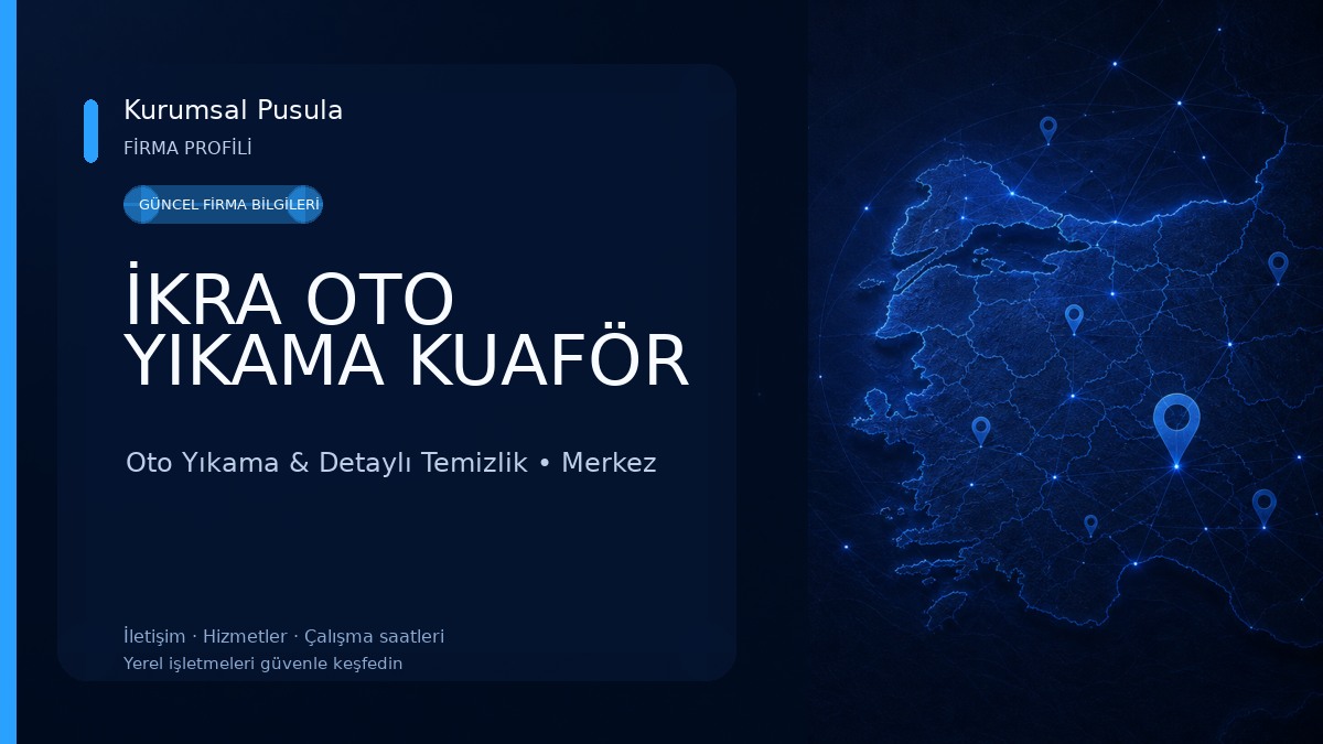 İKRA OTO YIKAMA KUAFÖR 