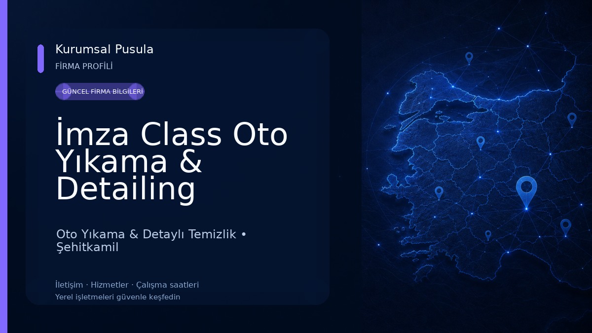 İmza Class Oto Yıkama & Detailing 