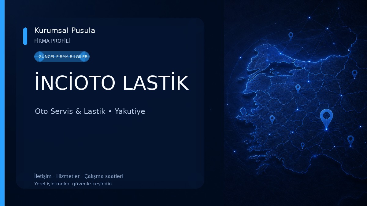 İNCİOTO LASTİK Oto Servis & Lastik