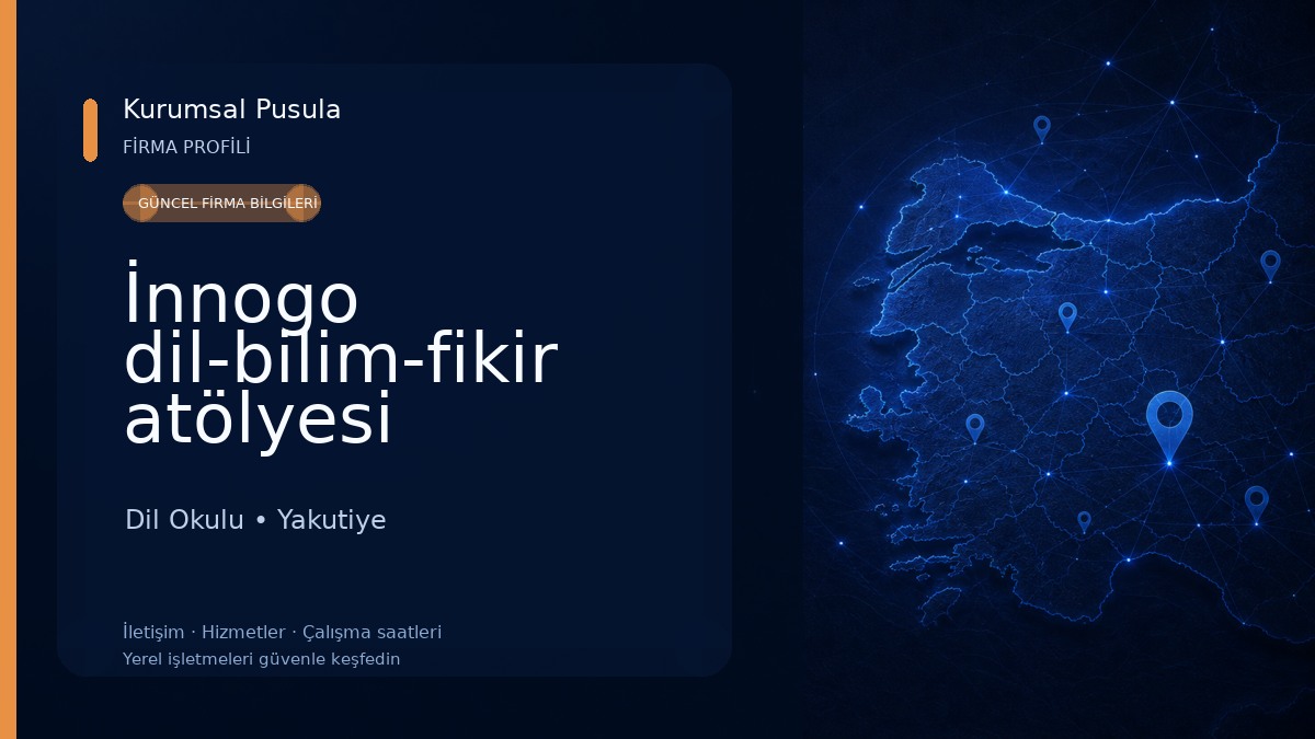 İnnogo dil-bilim-fikir atölyesi Dil Okulu