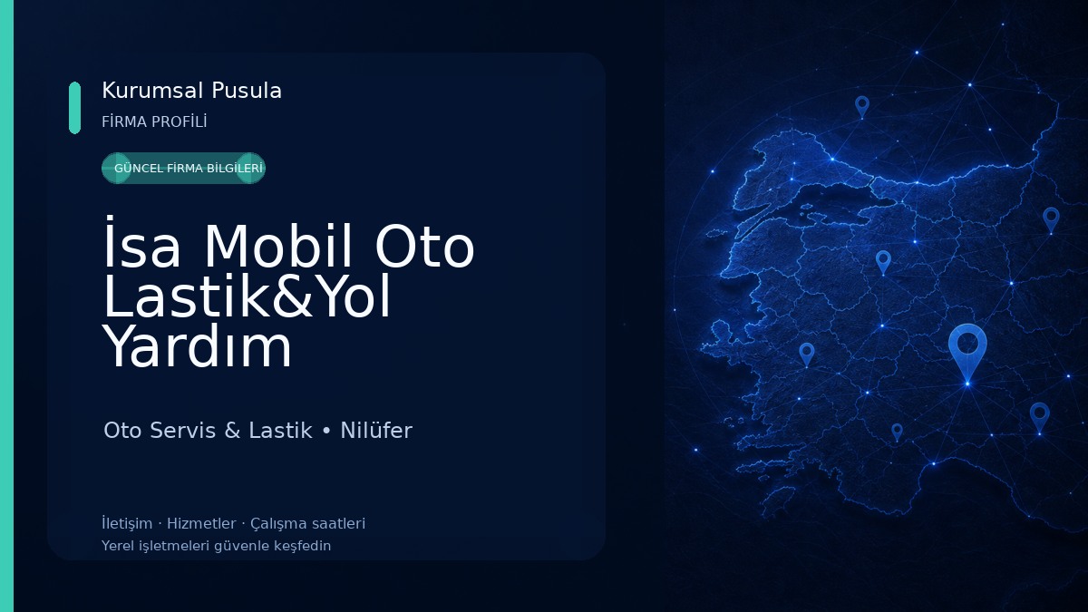 İsa Mobil Oto Lastik&Yol Yardım Oto Servis & Lastik