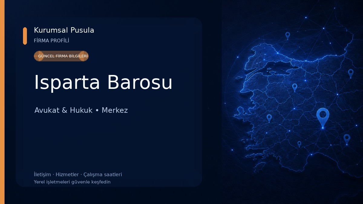 Isparta Barosu Avukat & Hukuk