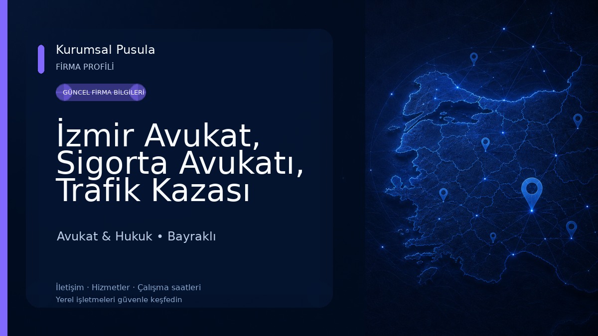 İzmir Avukat, Sigorta Avukatı, Trafik Kazası Avukatı, Değer Kaybı Avukatı, Ceza Avukatı, Yakamoz Hukuk Bürosu Avukat & Hukuk