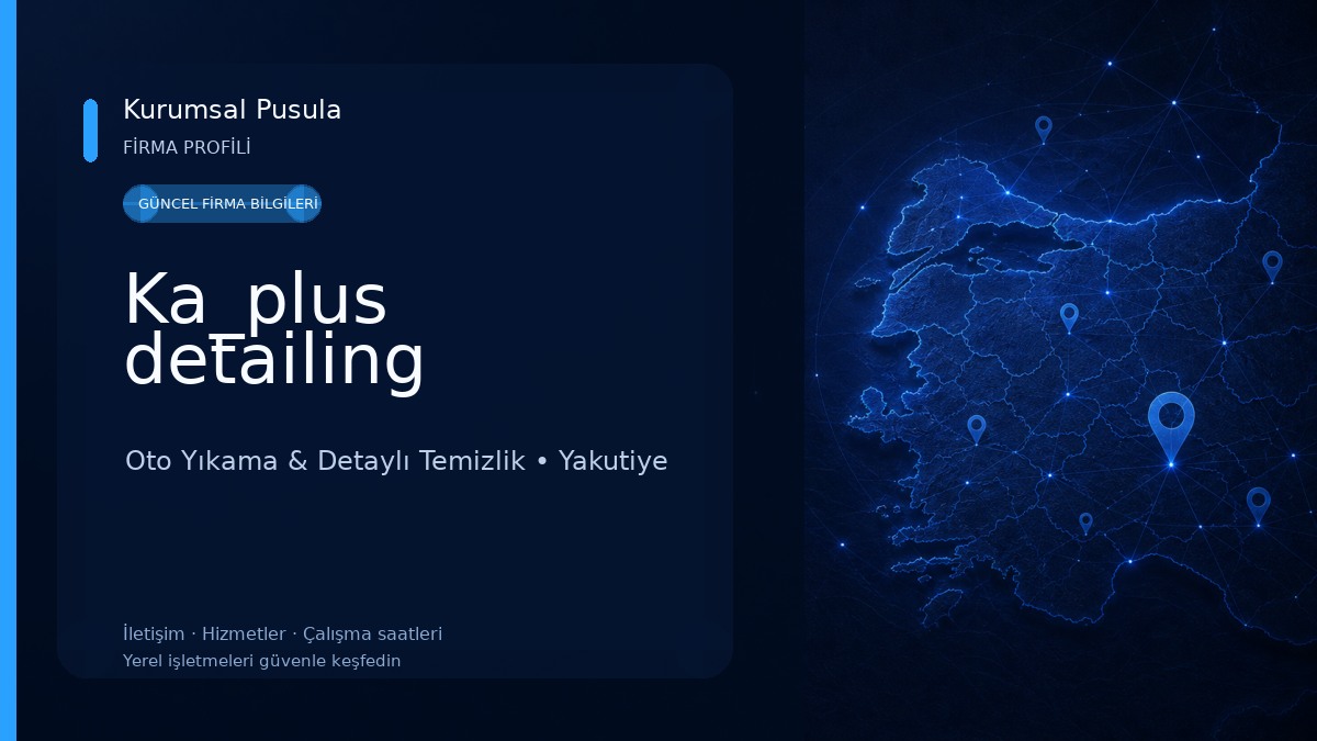 Ka_plus detailing Oto Yıkama & Detaylı Temizlik
