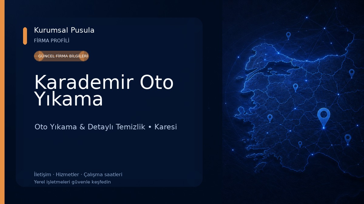 Karademir Oto Yıkama Oto Yıkama & Detaylı Temizlik