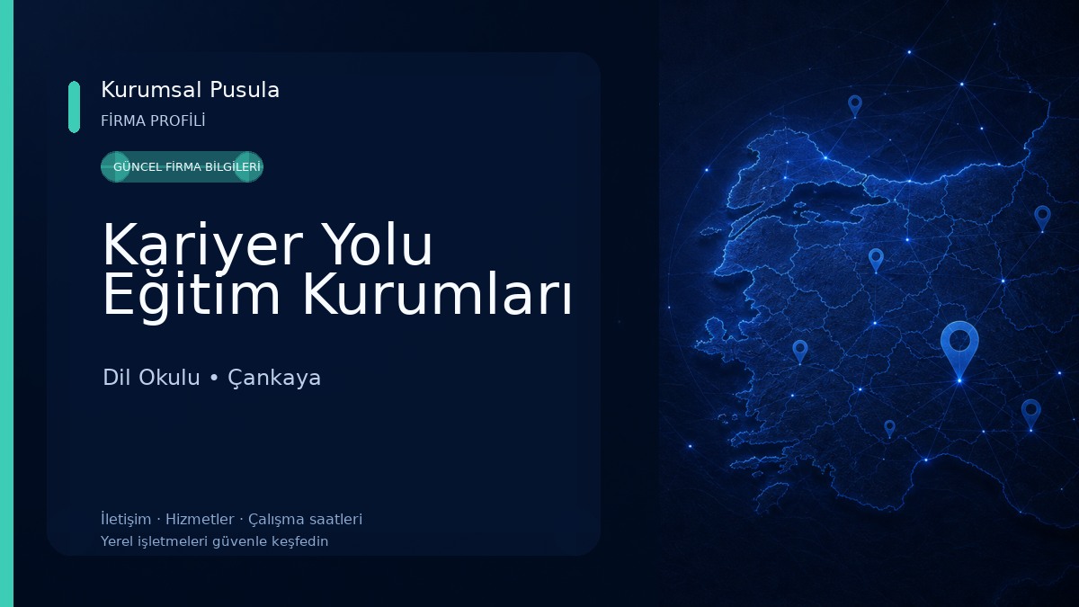Kariyer Yolu Eğitim Kurumları Dil Okulu