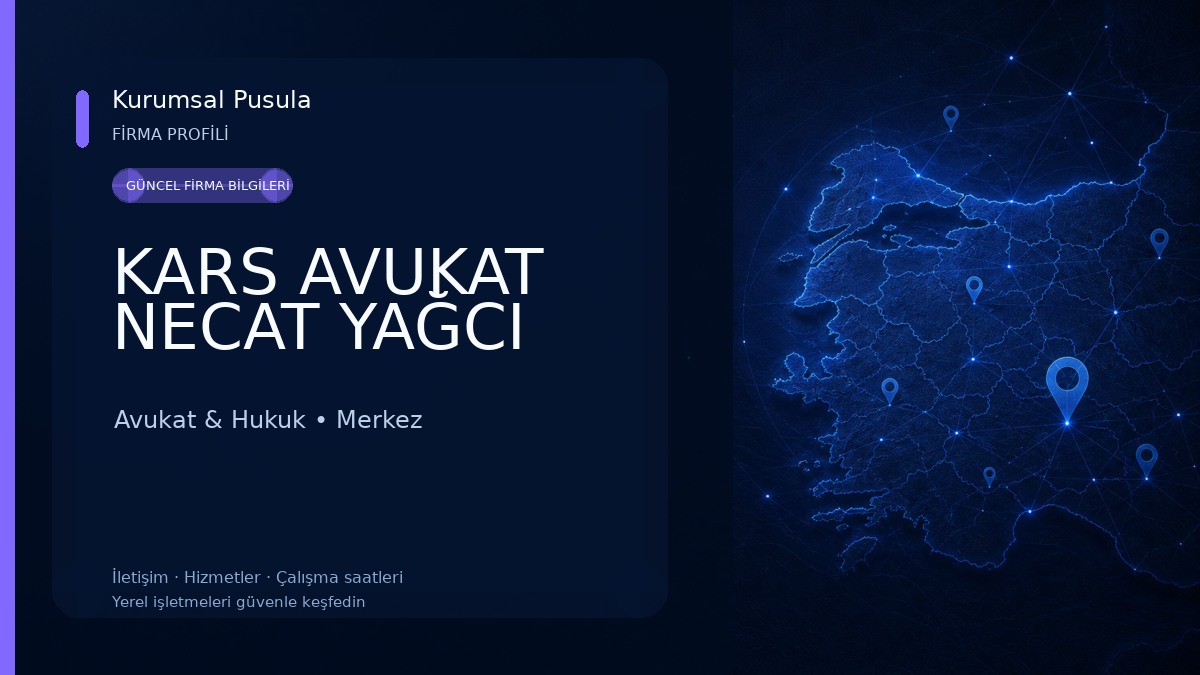 KARS AVUKAT NECAT YAĞCI Avukat & Hukuk