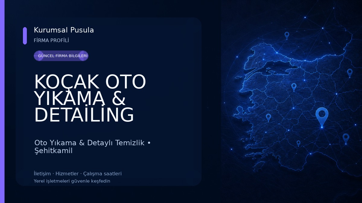 KOÇAK OTO YIKAMA & DETAİLİNG Oto Yıkama & Detaylı Temizlik