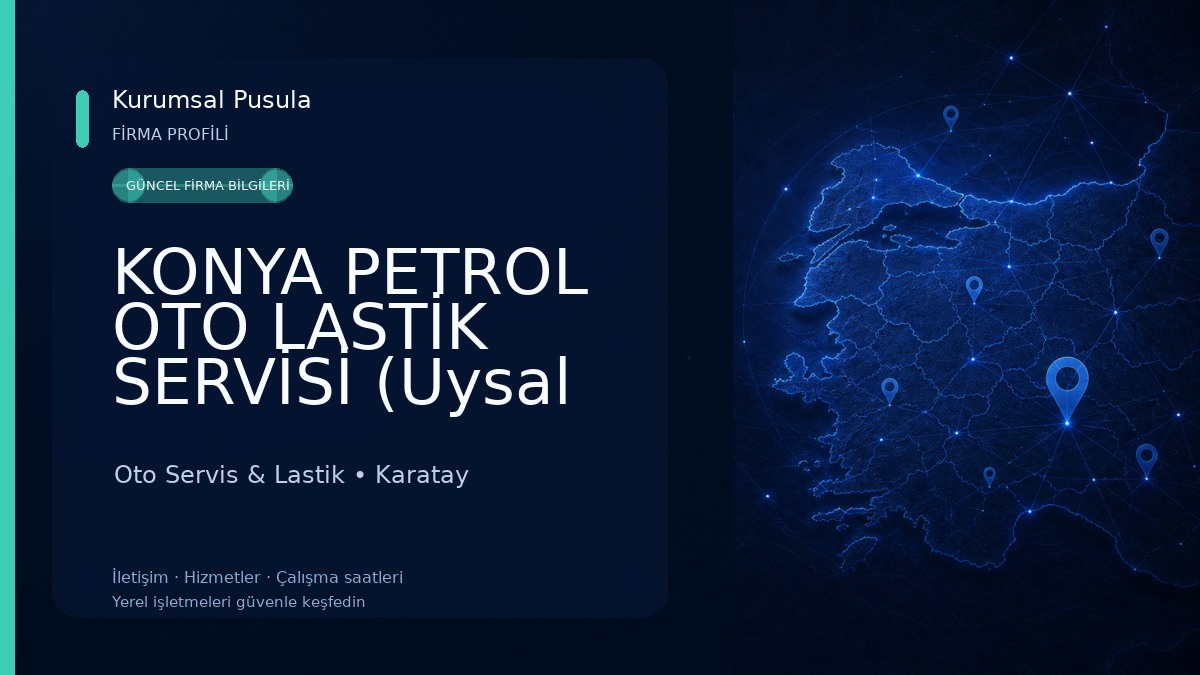 KONYA PETROL OTO LASTİK SERVİSİ (Uysal Oto Lastik) Oto Servis & Lastik