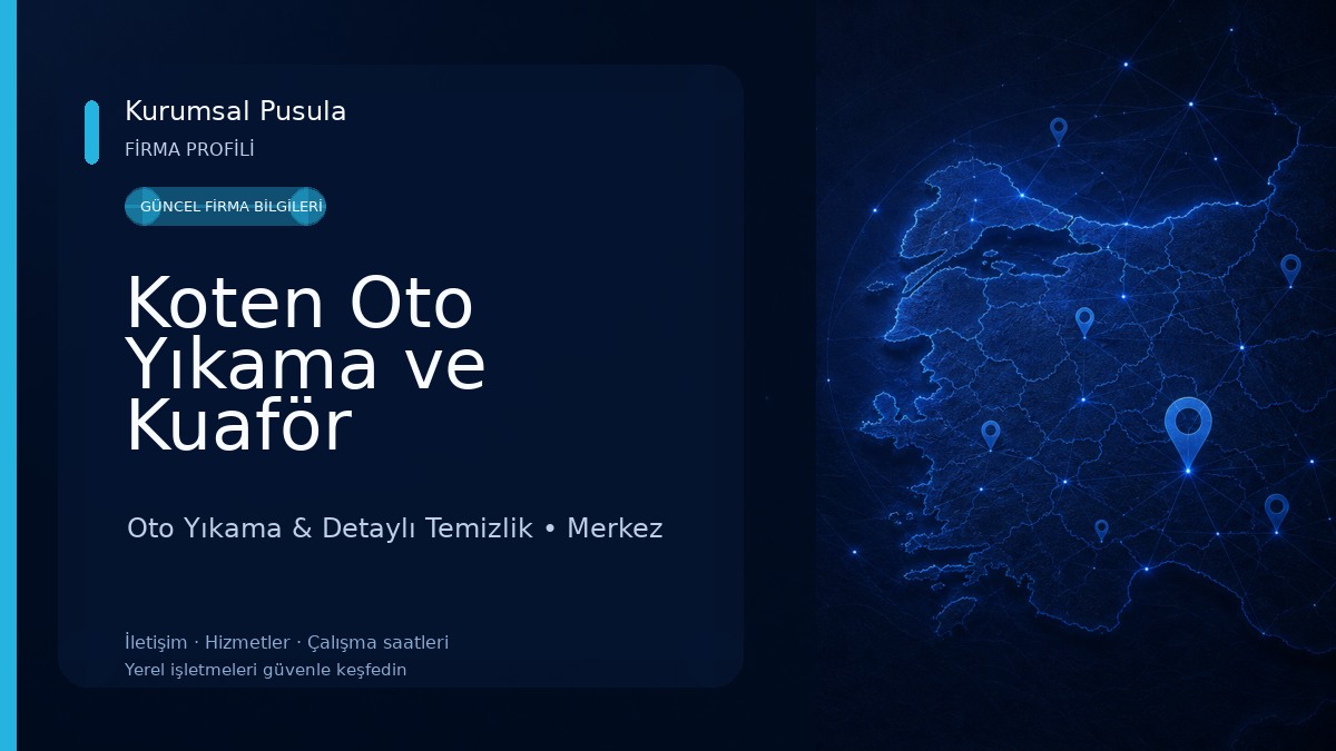Koten Oto Yıkama ve Kuaför 