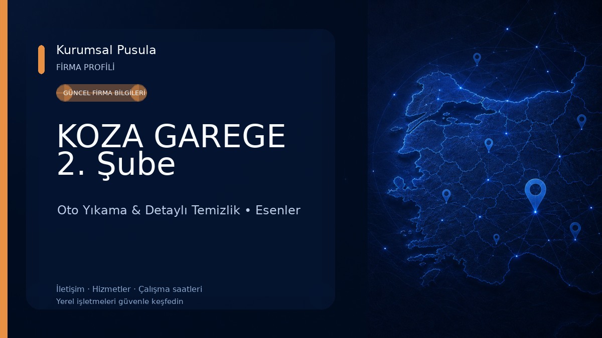 KOZA GAREGE 2. Şube Oto Yıkama & Detaylı Temizlik