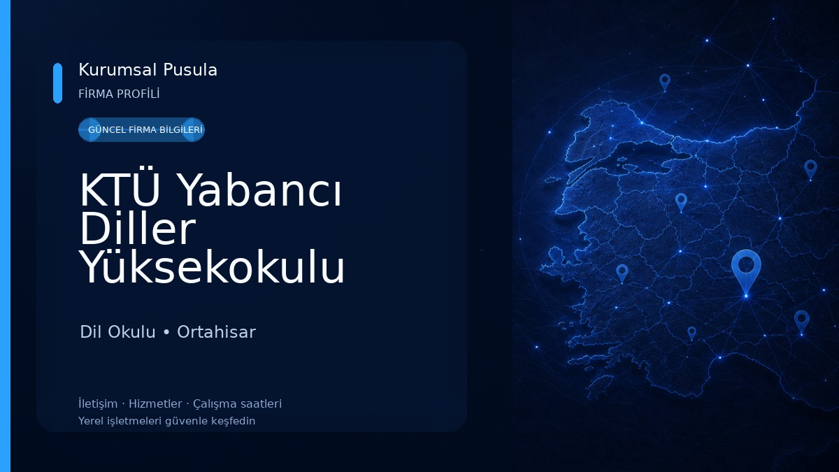 KTÜ Yabancı Diller Yüksekokulu