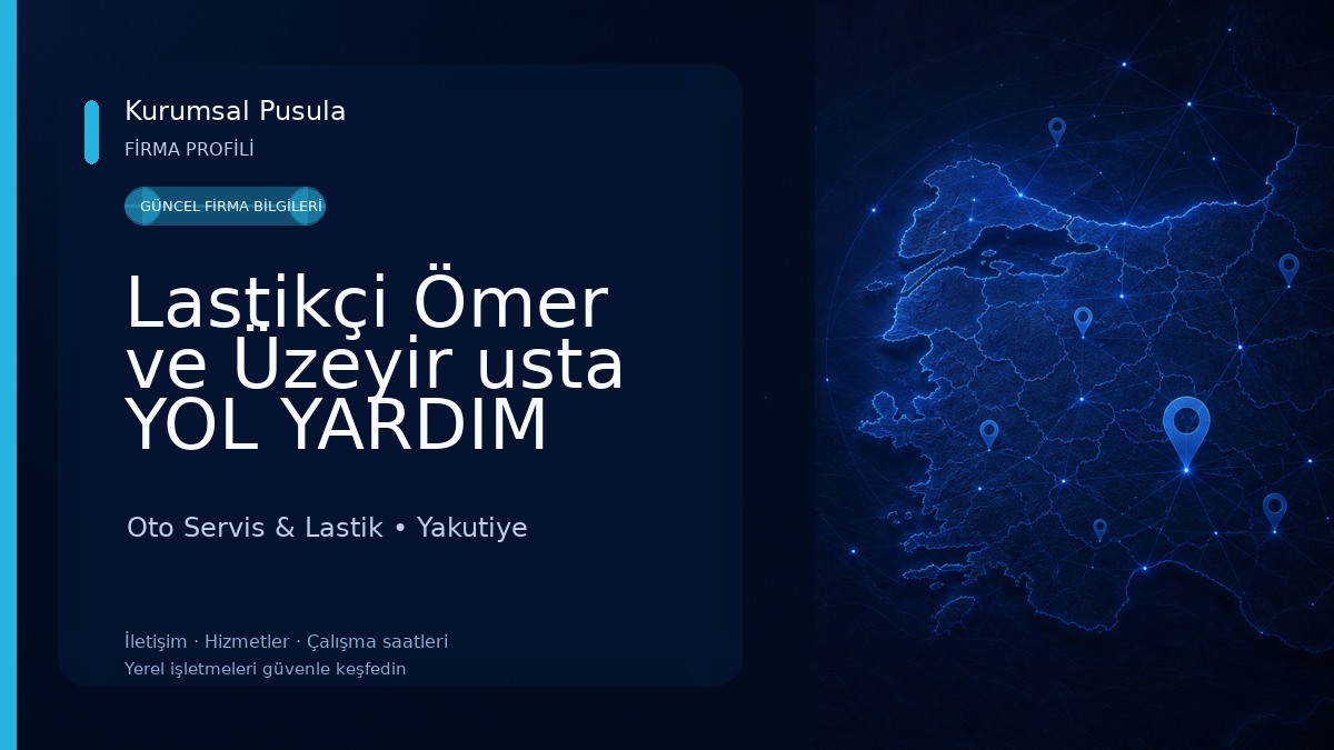 Lastikçi Ömer ve Üzeyir usta YOL YARDIM TİRCİ DOSTU
