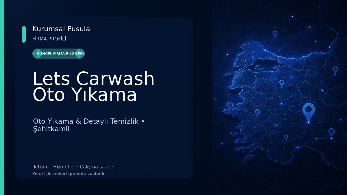 Lets Carwash Oto Yıkama Oto Yıkama & Detaylı Temizlik