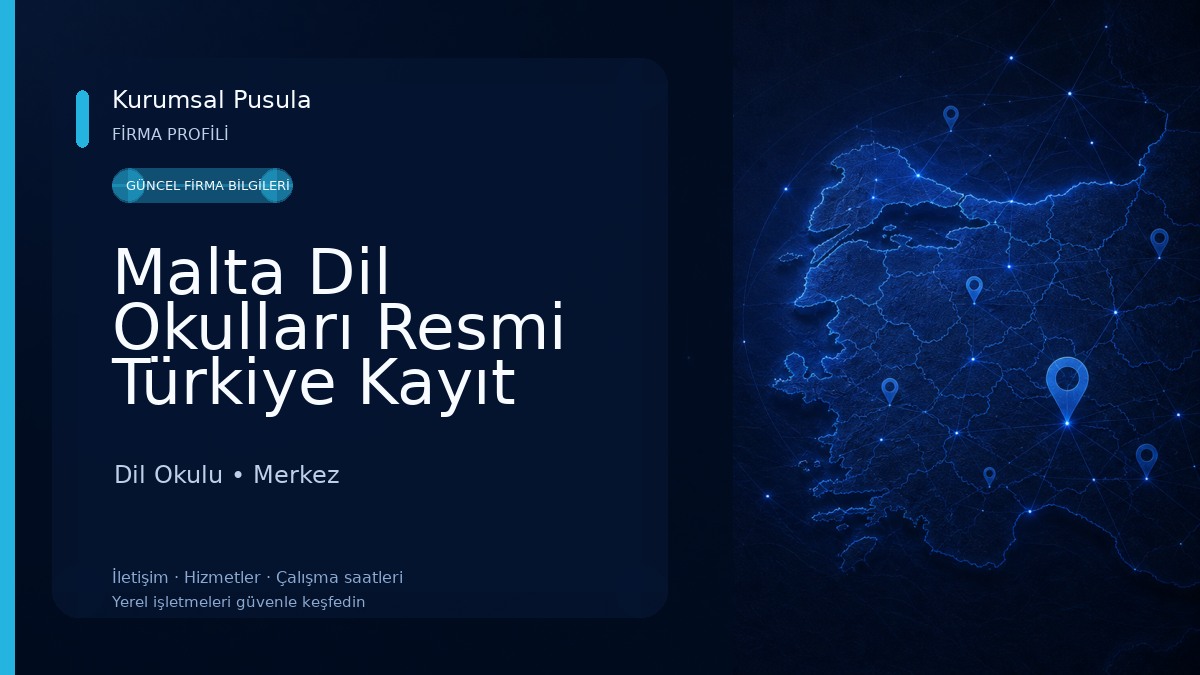 Malta Dil Okulları Resmi Türkiye Kayıt Ofisi Dil Okulu