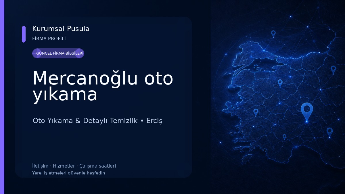 Mercanoğlu oto yıkama Oto Yıkama & Detaylı Temizlik